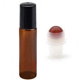 Flacon 10ml Roll-On Agate rouge (verre)