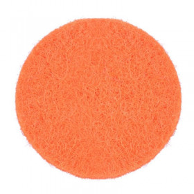 Rondelles orange 22mm (5 pièces)